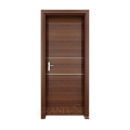 Chinese chestnut color European entrance entry security front gate interior casement MDF/HDF  wood door for bathroom